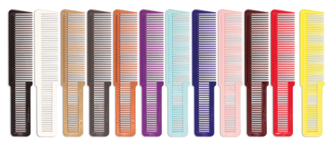 Flat Top Comb Set - 12 Pieces