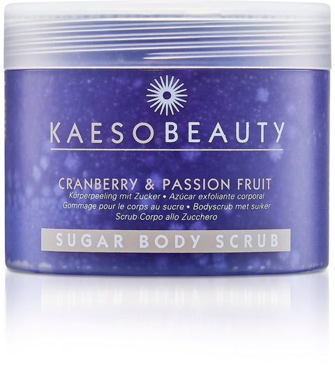 Kaeso Cranberry & Passion Fruit - Sugar Body Scrub 450Ml