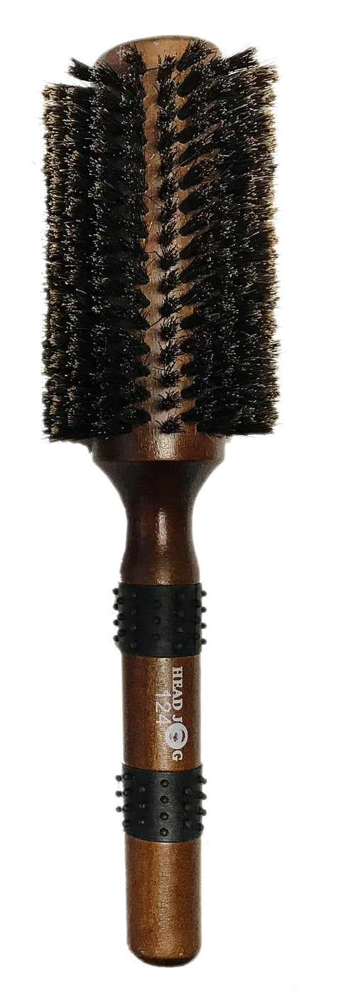 Head Jog Natural Boar Bristle Brush