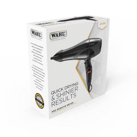 Keratin 2200W Hairdryer Black