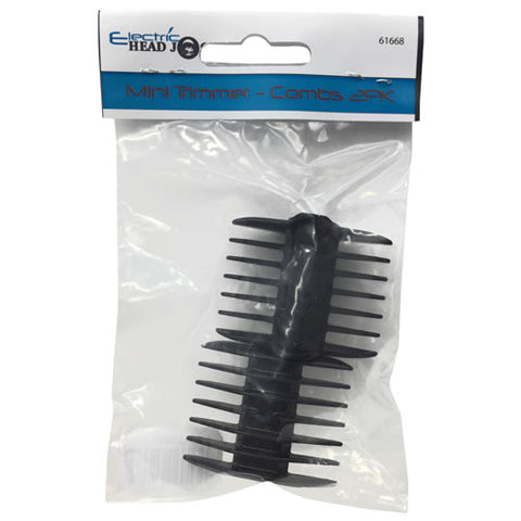 Electric Head Jog - Mini Trimmer - Combs 2Pk